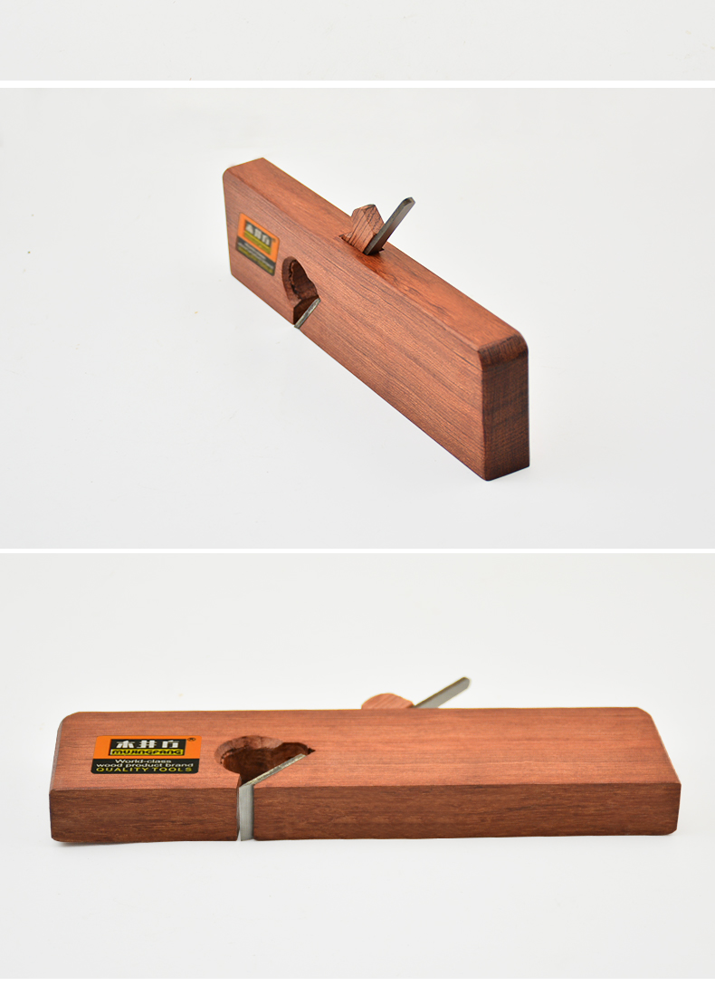 欧式拉线刨 阶梯刨子 花梨木黑檀木刨子木工修边刨木工刨子木工工具