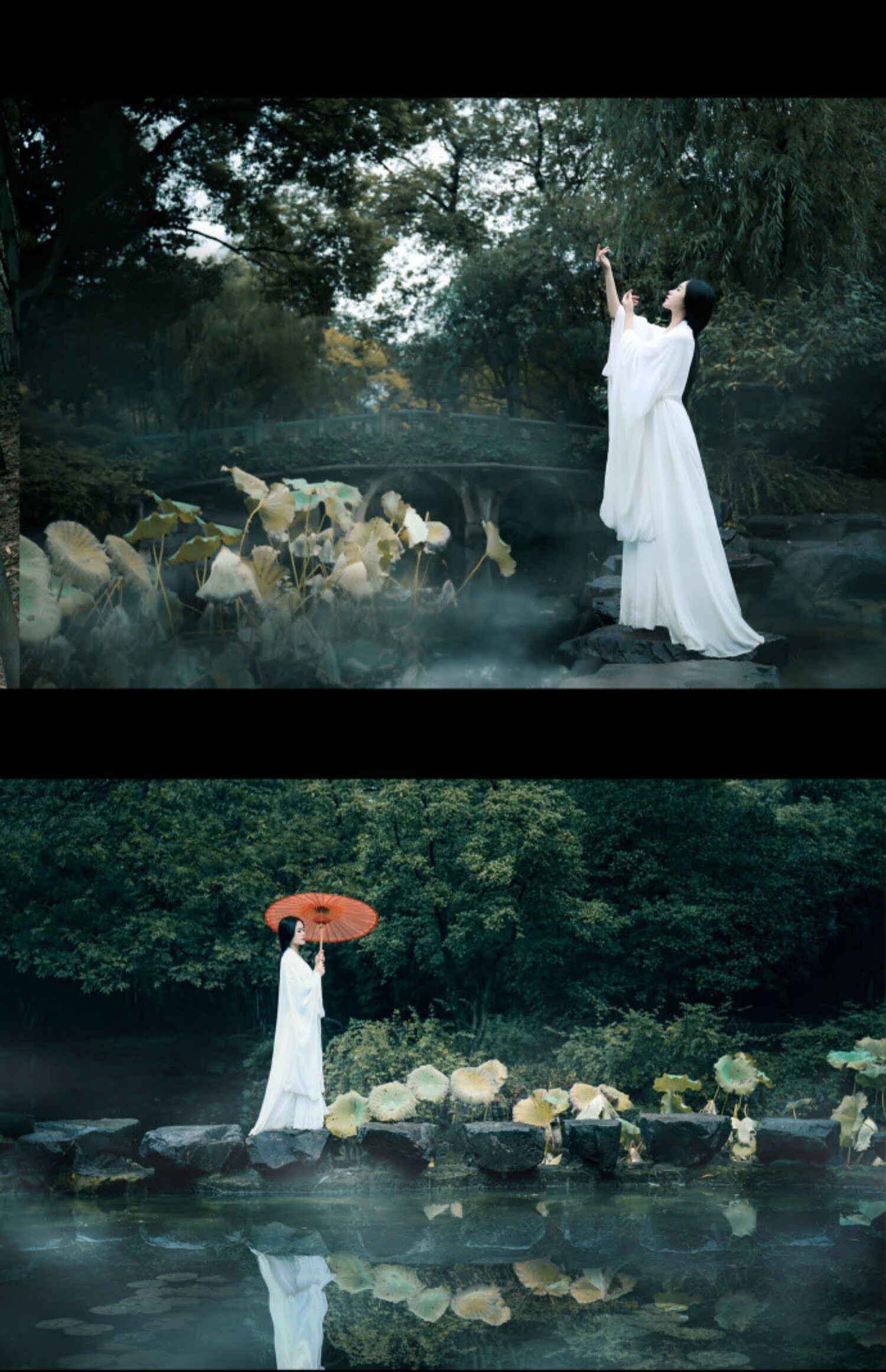 【万圣节cos】万圣节服装 性感古装汉服红色长袍恐怖妖艳女鬼cosplay