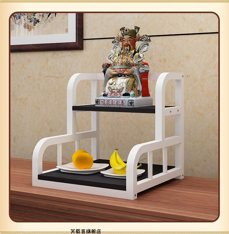 佛龛壁挂供神架家用佛龛墙上壁挂式供佛台神龛经济型观音财神爷供奉