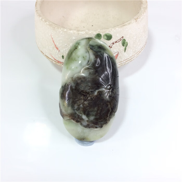 四大名玉南阳独山玉男士兔子手把件玉把玩件 独玉女士把件手握件 把件