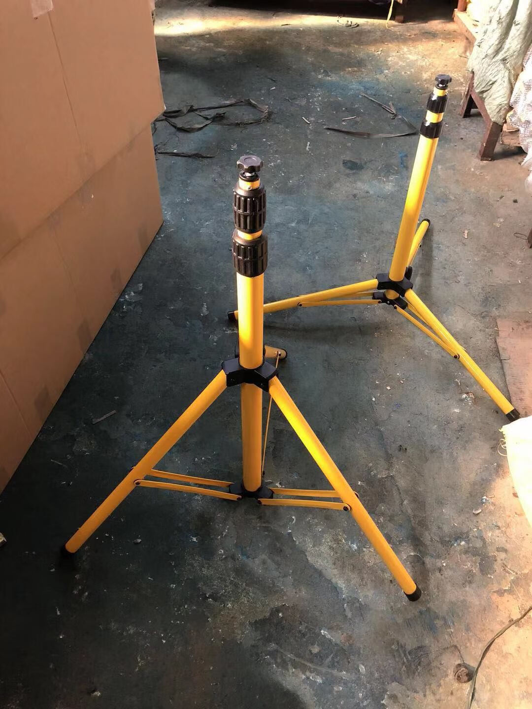 led投光灯支架充电便携式工作灯户外照明伸缩灯工地可移三脚架 2米