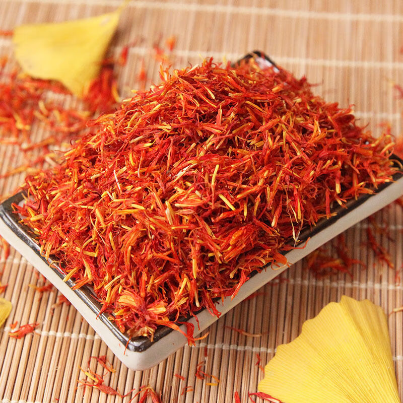 药用红花中药材500克新鲜红花干货泡酒真食用红花泡脚的非藏红花醉俊