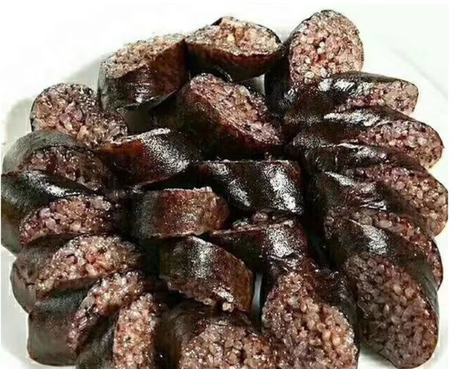 湖南湘西土特产怀化凤凰血粑农家手工自制血肠粑猪血肠糯米血灌肠3斤