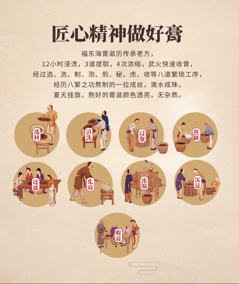 福东海酸苓膏茯苓酸枣仁膏蜂蜜桑葚酸枣仁茯苓蜂蜜膏