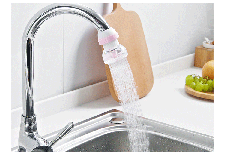 小米mi生态米家同款可伸缩厨房卫浴水龙头花洒节水器可旋转防溅