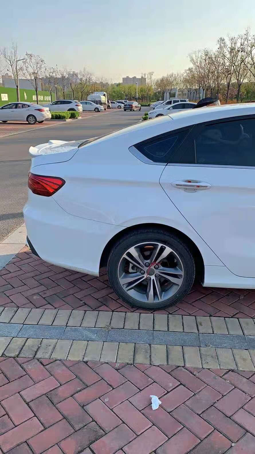 适用于吉利缤瑞尾翼适用于锋18-21改装定风翼汽车免打孔运动锋顶翼