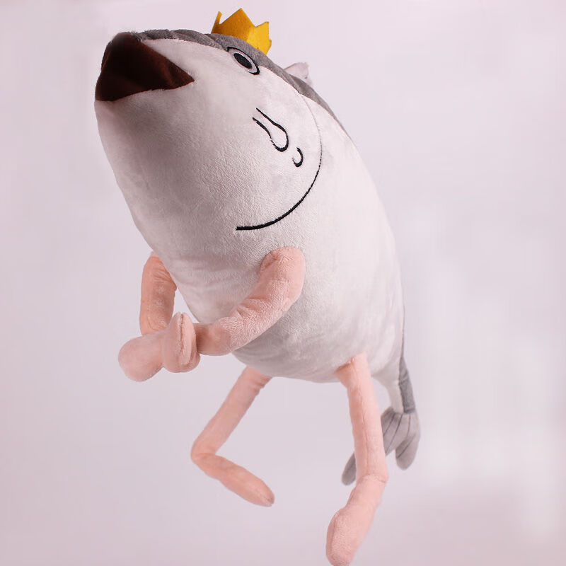 咸鱼抱枕玩偶滑稽恶搞枕头咸鱼王仿真抱枕公仔二次元周边 咸鱼王抱枕