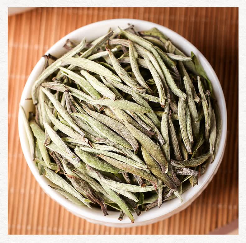 白茶正宗特级白毫银针三年陈老白茶罐装500g白豪银针散装 50g【图片