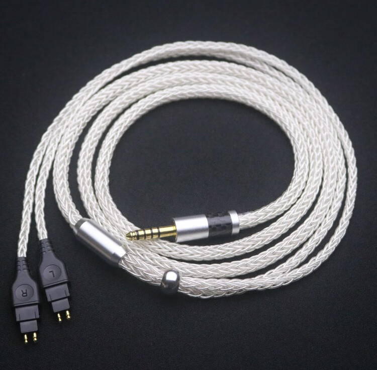 电狐16股森海平衡线hd580hd600hd650hd700hd660s耳机升级线35常规升级