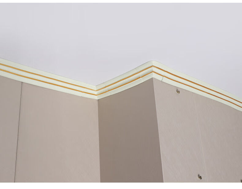 房顶吊顶装饰条自粘顶角线天花板棚顶阴角线条封边条美缝贴自粘 酒红