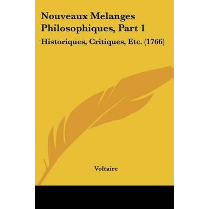 按需印刷Nouveaux Melanges Philosophiques, Part 1[9781104358525]