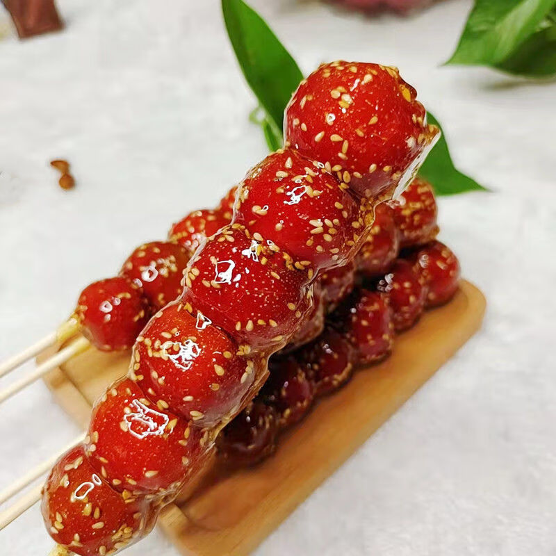 朱老大冰糖葫芦大颗新鲜大串山楂制作独立包装老北京口味整箱原味芝麻