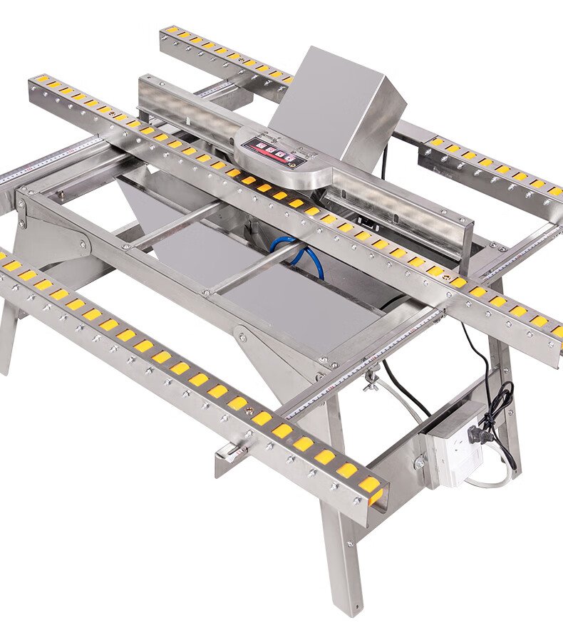 许诺瓷砖倒角机台式1200无尘全瓷切割机石材45度倒角直切磨边修边机