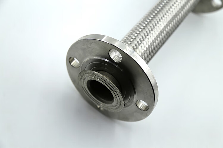 304不锈钢法兰波纹管实拍金属软管dn50dn100工业软管耐高温高压 dn40 