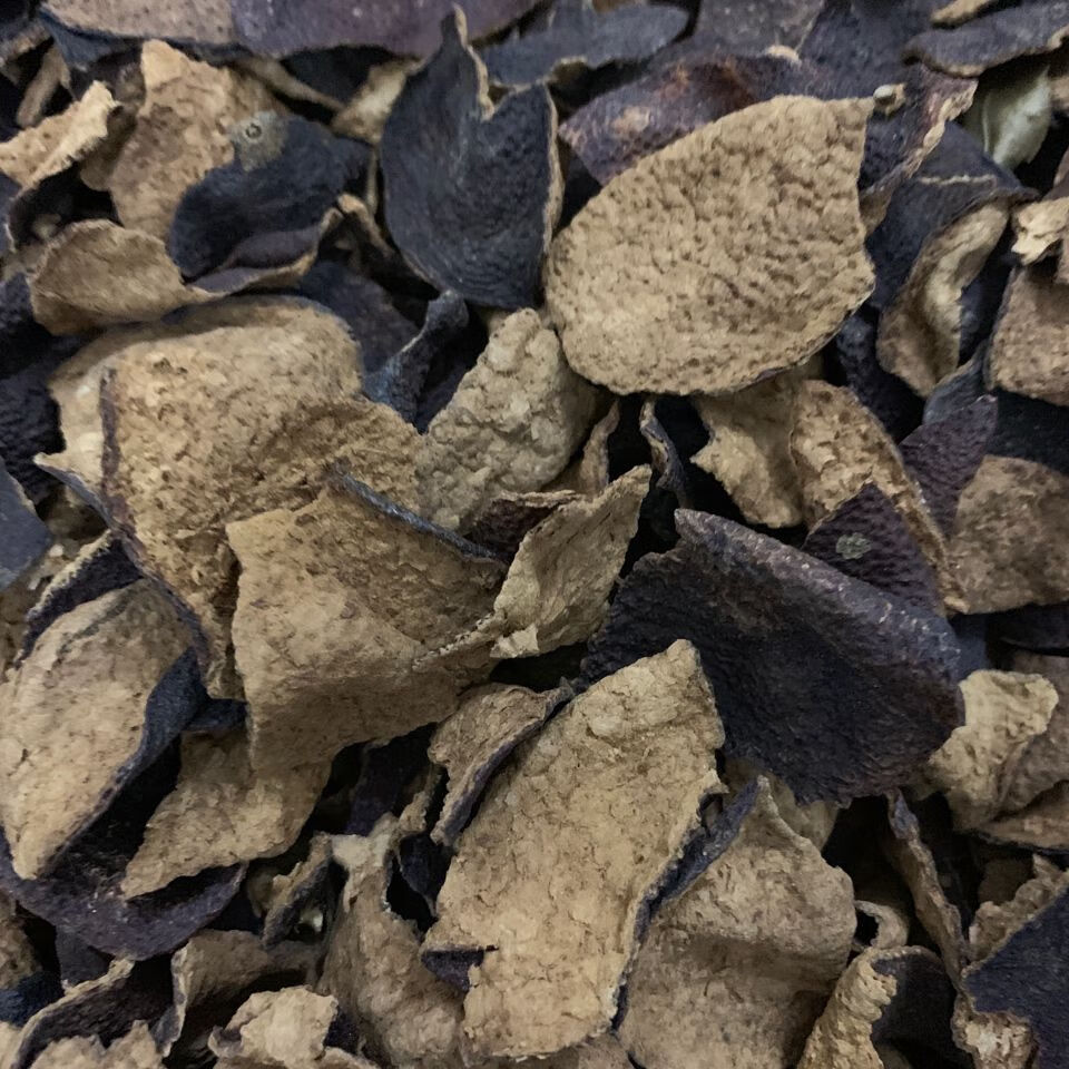 伟博正宗新会陈皮茶枝柑筛选多年份混装碎片皮酒店卤味泡茶500g橘皮