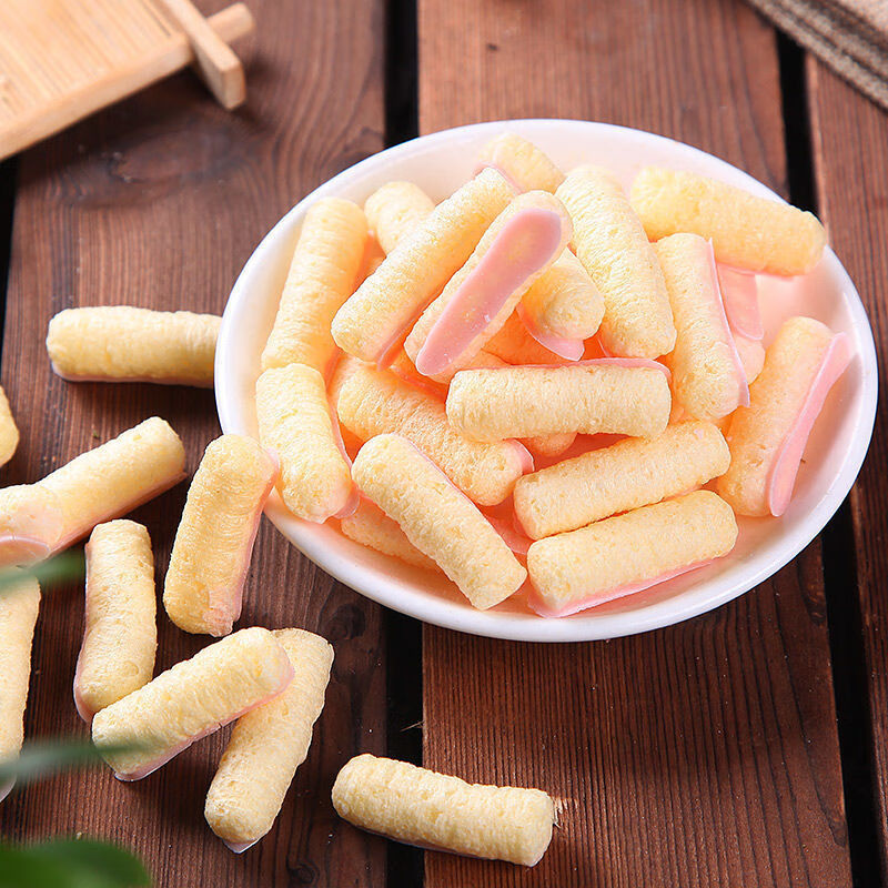 京喜好货上好佳栗米条薯片40包批发整箱儿童休闲膨化零食30袋