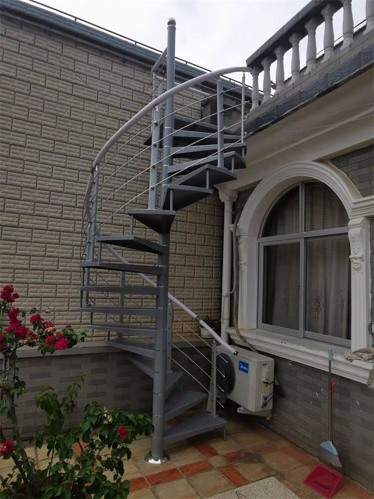 楼梯室外楼梯室外旋转楼梯露天楼梯阳台楼梯户外旋转楼梯消防楼梯