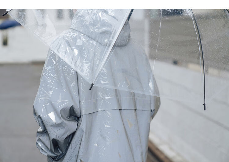 凡迪时尚原创潮牌3m反光衣男连帽修身个性另类全反光夹克外套男女情侣