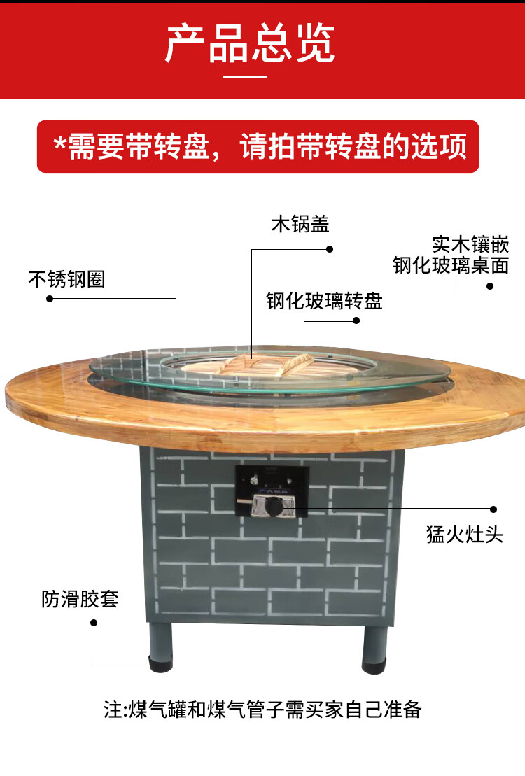 地鍋柴火土灶臺大鍋臺柴火雞土灶臺魚農家樂液化燃氣煤氣灶商用地鍋