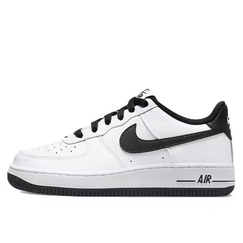 耐ke官网【官方旗舰店】纯原空军一号白黑勾男鞋小权志龙黑白勾低帮