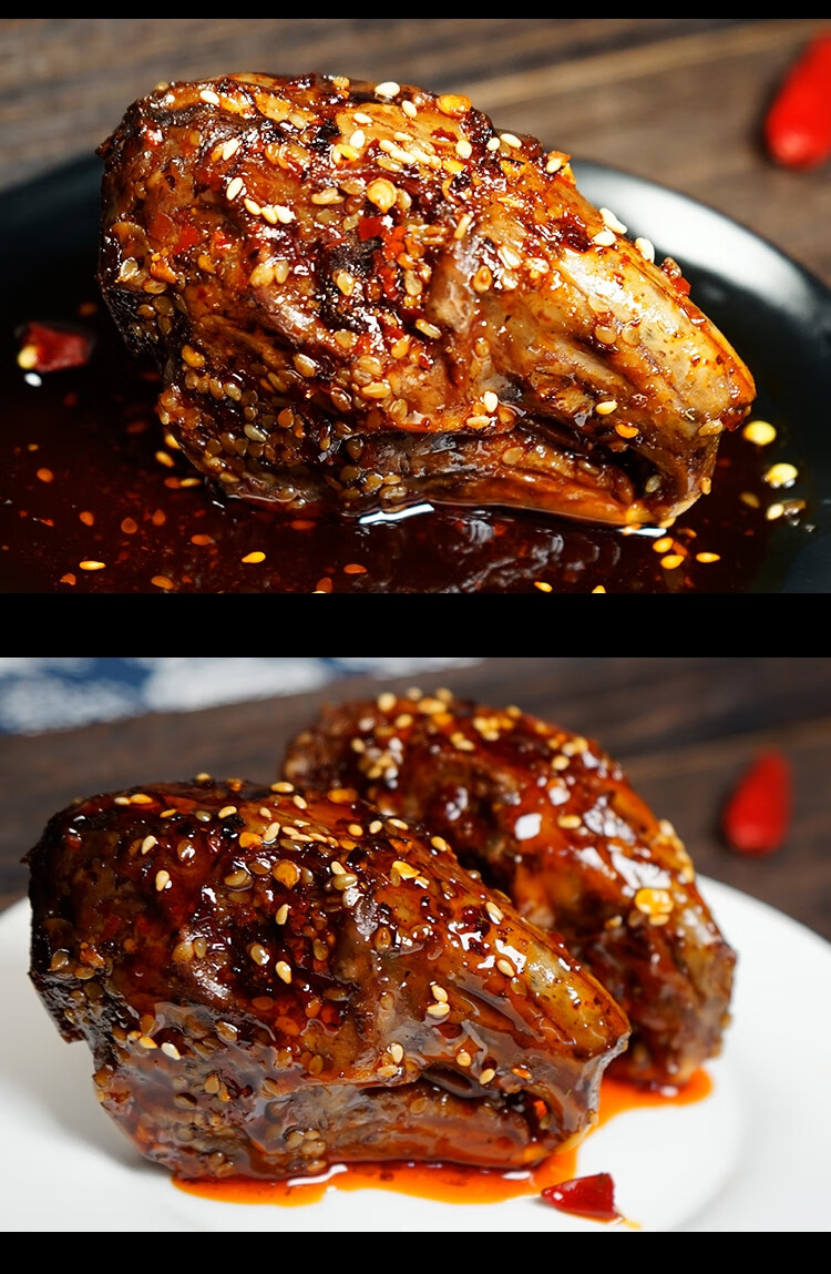 5折 蜀中桃子姐麻辣兔头180克*(2只装)冷吃兔自贡 麻辣【图片 价格