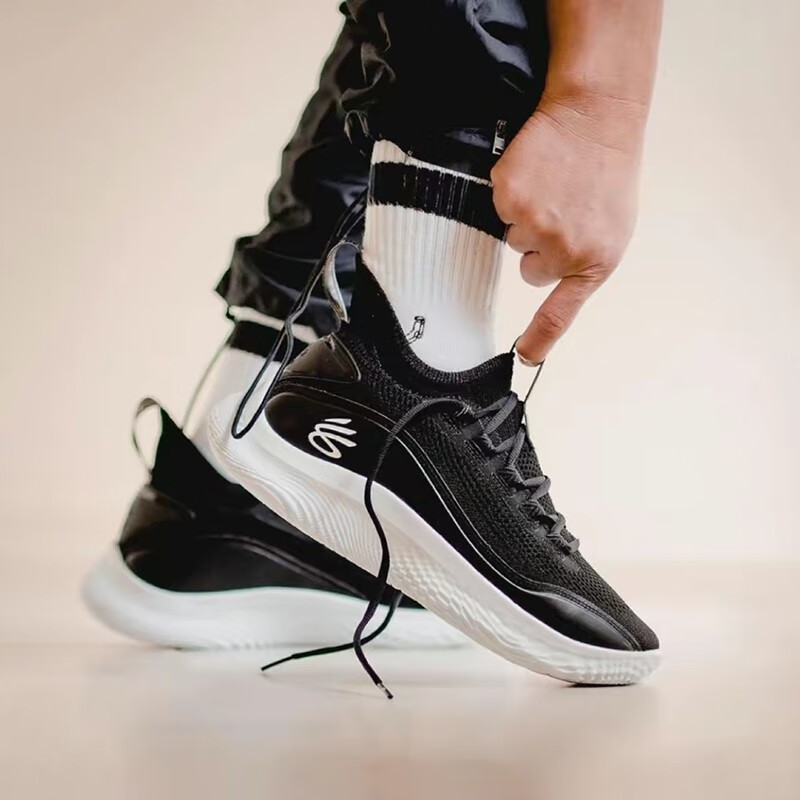 安德玛underarmourcurry8库里8男鞋舒适透气减震缓冲耐磨防滑实战篮球