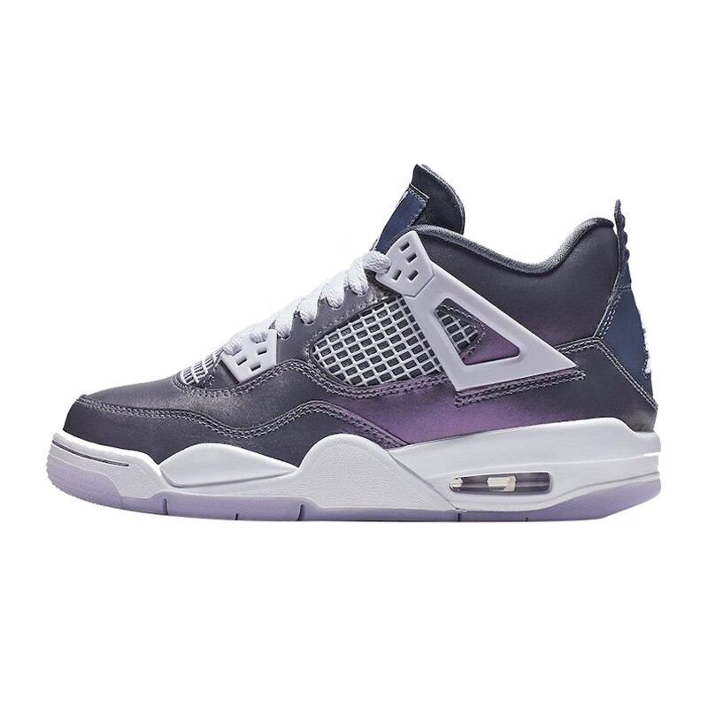 nike耐克airjordan4aj4女鞋板鞋黄粉白糖果珍珠奶茶海星橙篮球鞋休闲