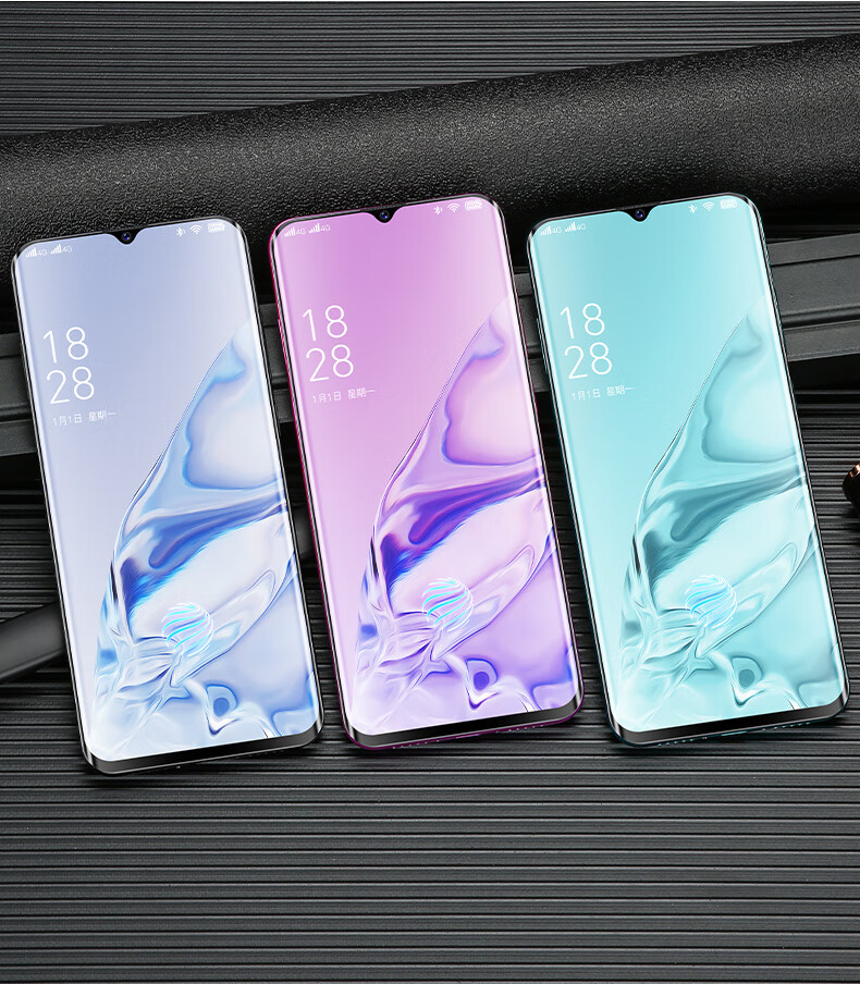 小辣椒mate30max全网通4g八核人脸指纹识别6.