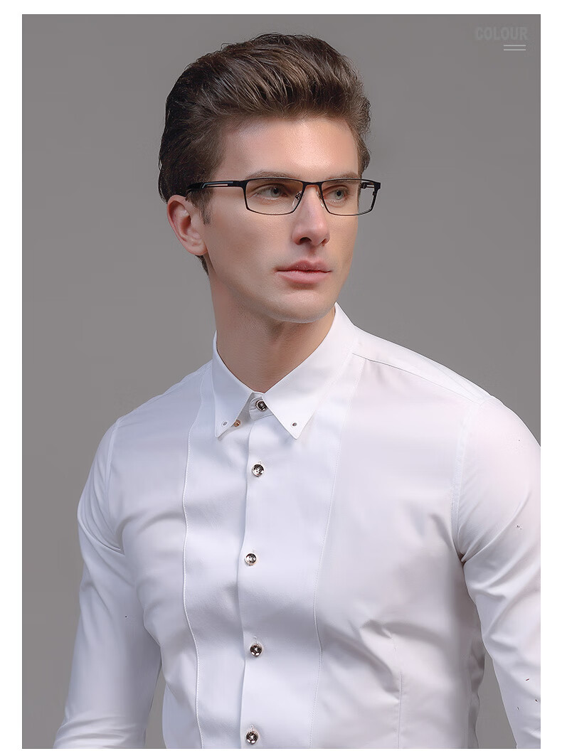 seiko精工眼镜 男士商务钛眼镜框 经典全框潮流近视眼镜架hc1009 193