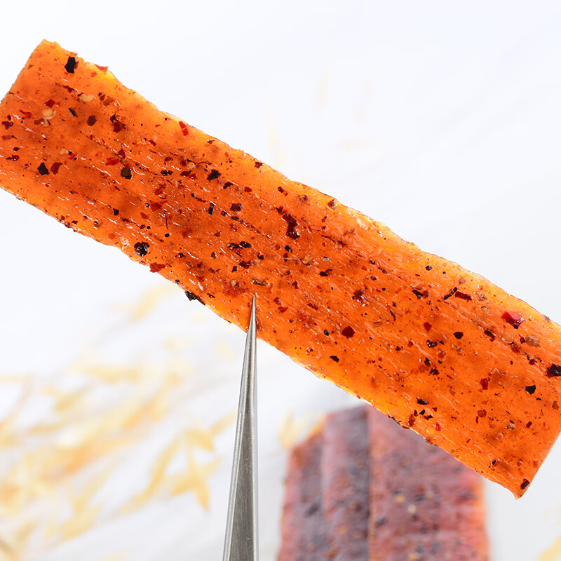 台湾素热狗 重庆四川麻辣休闲小吃零食辣条大辣片手撕面筋55克节日