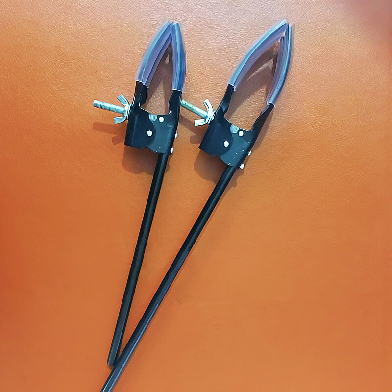 实验室铁架台夹具烧瓶烧杯夹冷凝管夹三爪夹四爪夹十字夹子 特大白