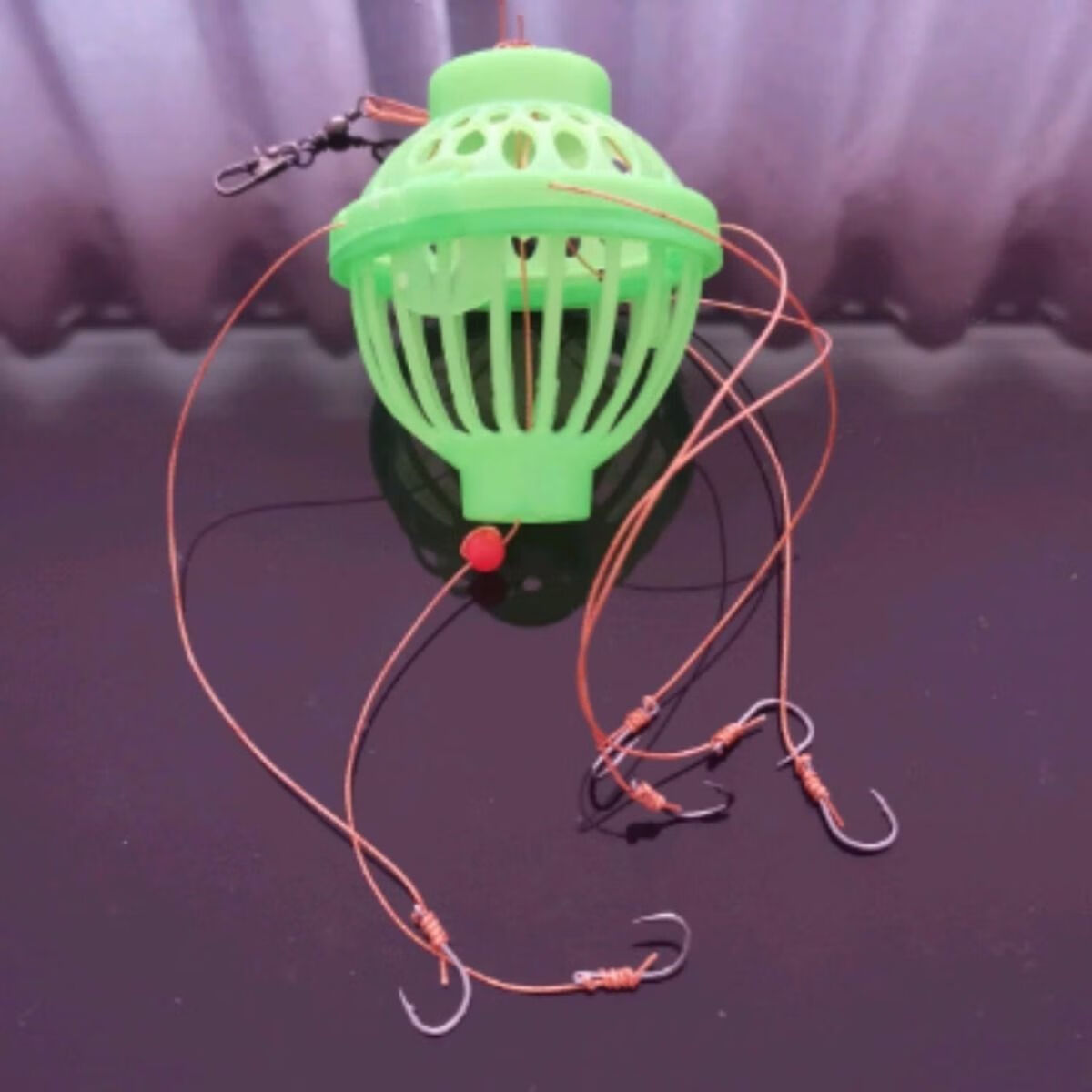 特价鲢鳙钓组升级版水怪爆炸钩鱼钩水怪笼钩钓饵笼鲢鳙钩渔具套装