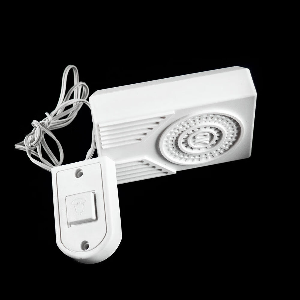 有线电子门铃叮咚按钮门铃带线家用老人呼叫器门禁防水可加线 【爱心