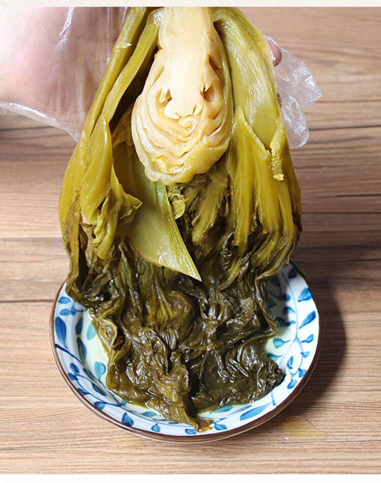 广东特产潮汕潮州汕头澄海酸菜 咸菜 早餐宵夜小菜煮鱼煮汤 1250g 5包