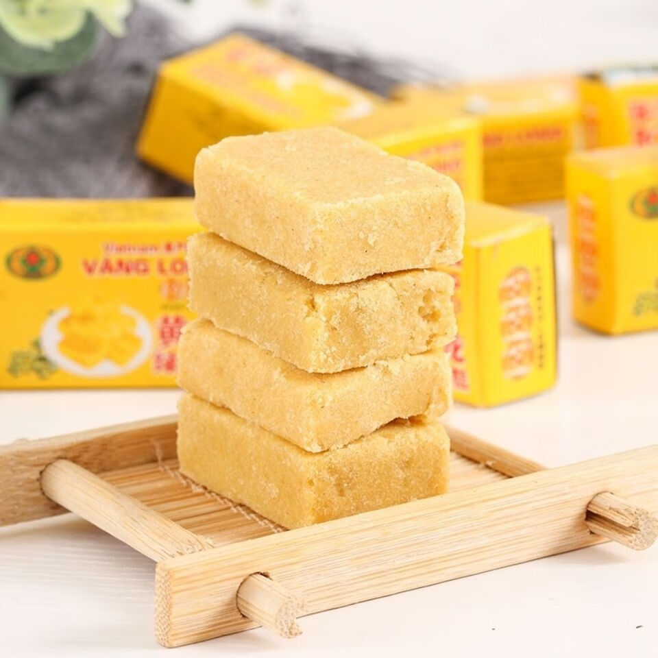 5折越南进口黄龙绿豆糕桂花糕正宗传统手工老人网红小吃老式怀旧零食