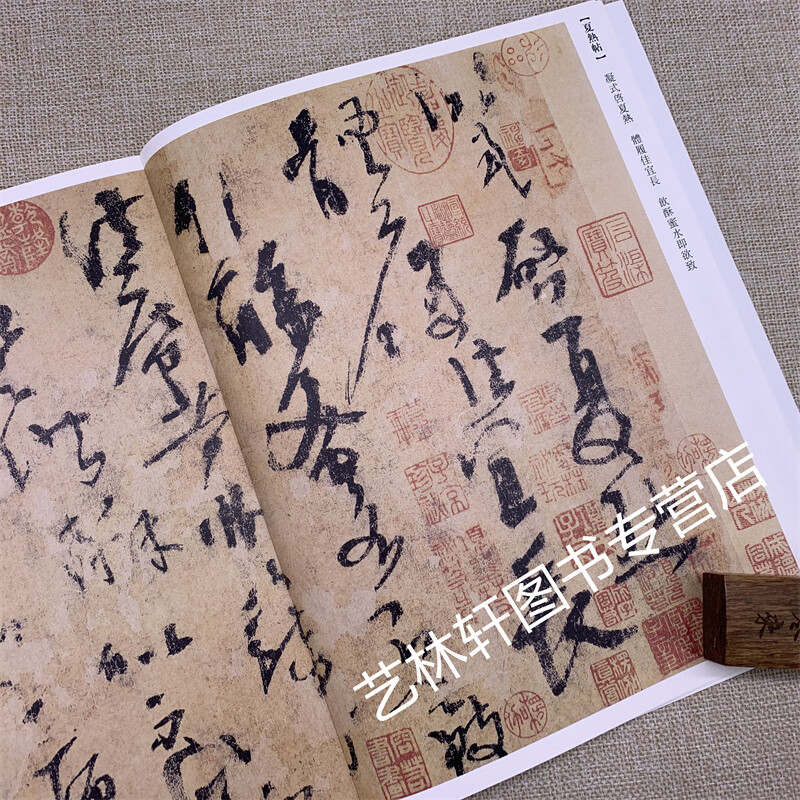 楊凝式墨跡傳世經典書法碑帖113韭花帖神仙起居法夏熱帖盧鴻草堂十志