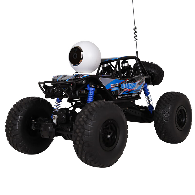 4g网络远程遥控车带摄像头5g双向喊话可视对讲超远距离超大越野车