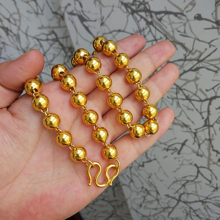 bj25 8#圆珠项链 重约70克【图片 价格 品牌 报价】-京东