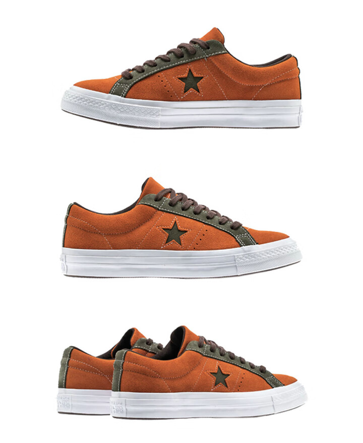 converse匡威男鞋one star翻毛皮休闲女鞋低帮学生帆布鞋159816c 红色