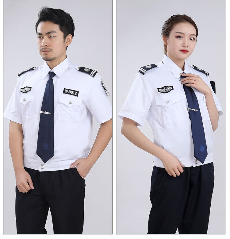 新款新式保安服治安服男士制服物业保安酒店夏季工作服长袖半袖执勤服