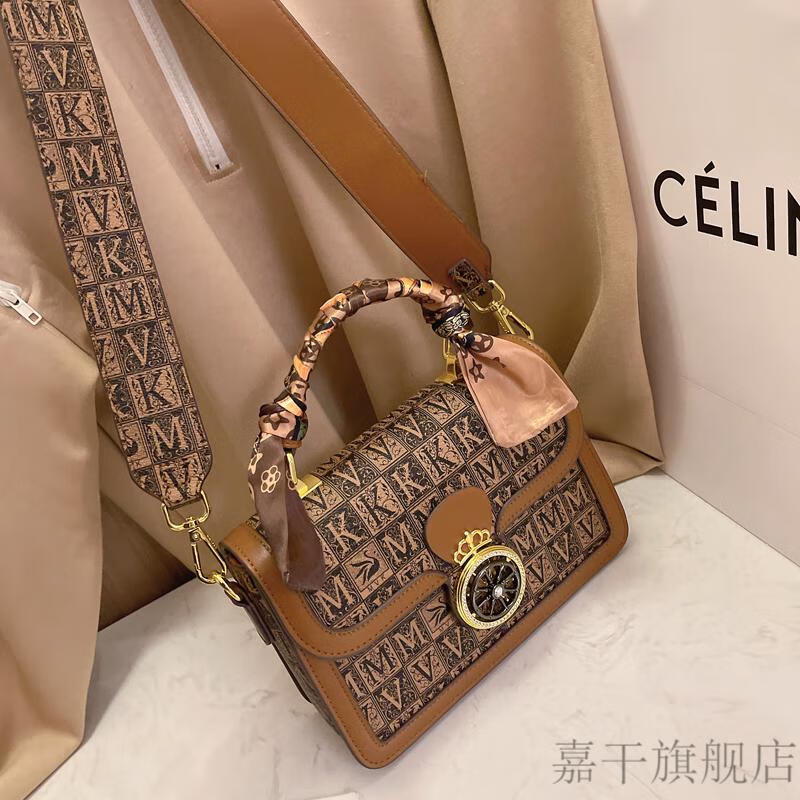 ck女包mvk时来运转单肩包包女新款潮秋冬复古时尚感手提斜跨包图片