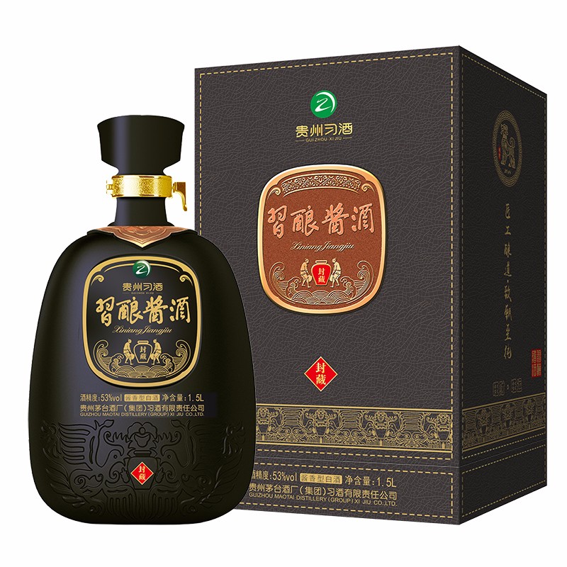 贵州习酒 习酿酱酒封藏53度酱香型白酒1.