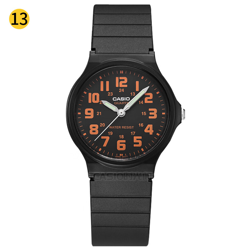 casio卡西欧 海外代购casio网红表手表女男表小黑表乔妹同款简约学生