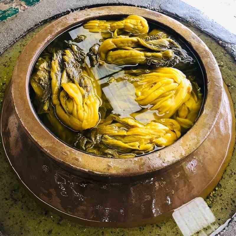 做酸菜鱼的酸菜四川新繁正宗老坛泡菜农家自制南方酸芥菜发酵袋装400g