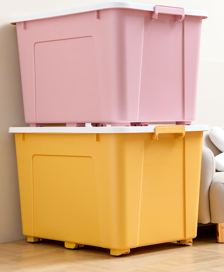 禧天龙收纳箱 大号 钢化升级材料加厚抗压耐摔高韧性搬家箱打包箱