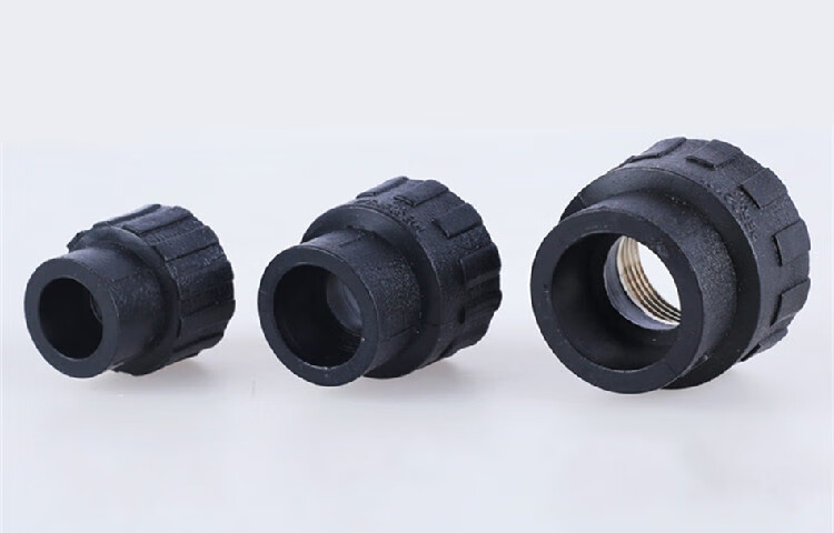 歆娜pe内丝直接 20/25/32 4分6分 hdpe100内牙直通 pe给水管件 pe直接