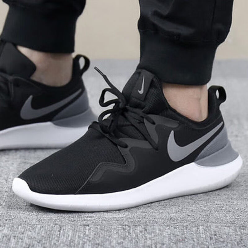 伦敦四代跑鞋4代春夏季网面防滑防滑跑步鞋运动鞋 黑白灰 36【图片