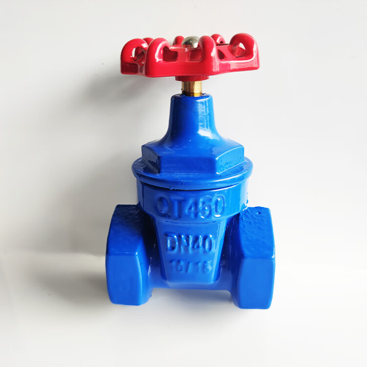 丝口软密封闸阀z15t16弹性座封螺纹消防自来水管道开关阀门4寸dn154分