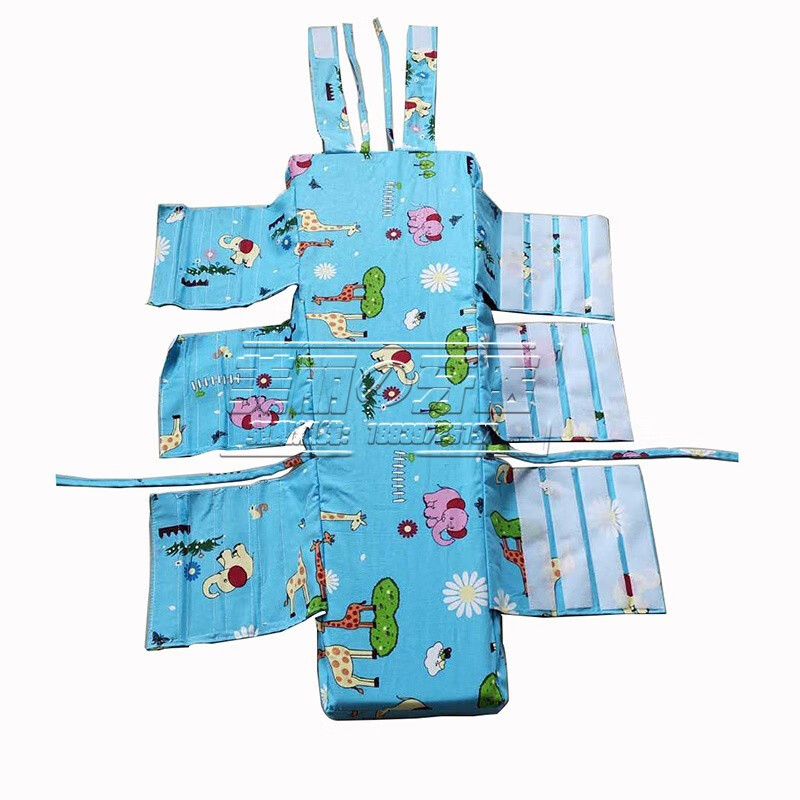 牙科儿童束缚板口腔门诊医院牙椅固定小朋友看牙束缚带固定手脚用 棕