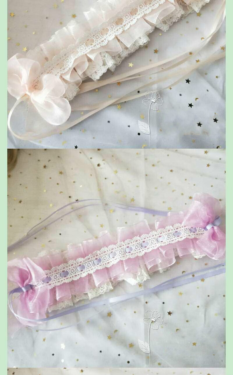 洛丽塔手作发带lolita软妹可爱发饰日系cos女仆头饰多色可选白色特价